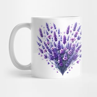 Heart Shaped Flowers Mug